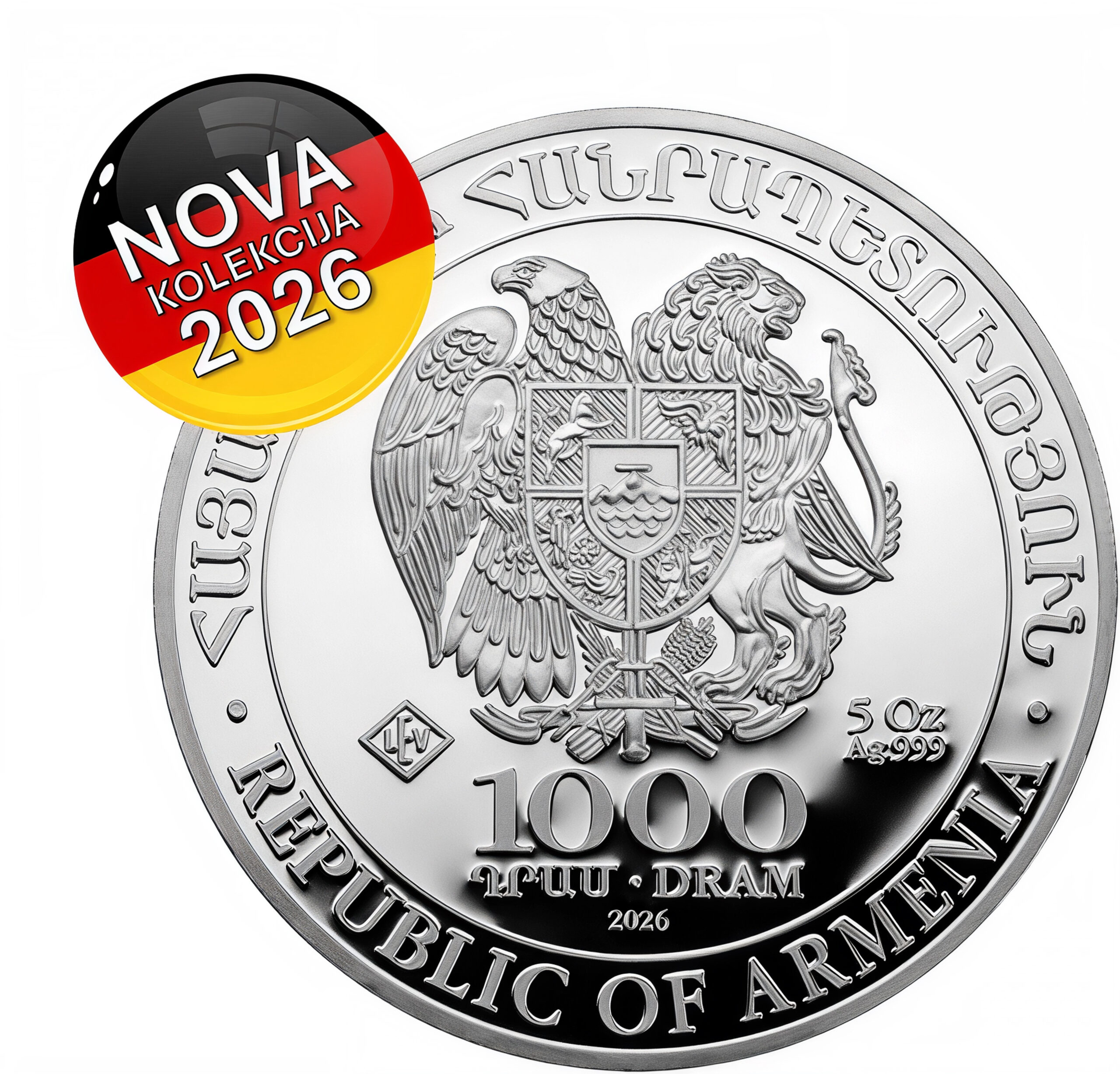 Noina Arka Srebrnjak 5 unci