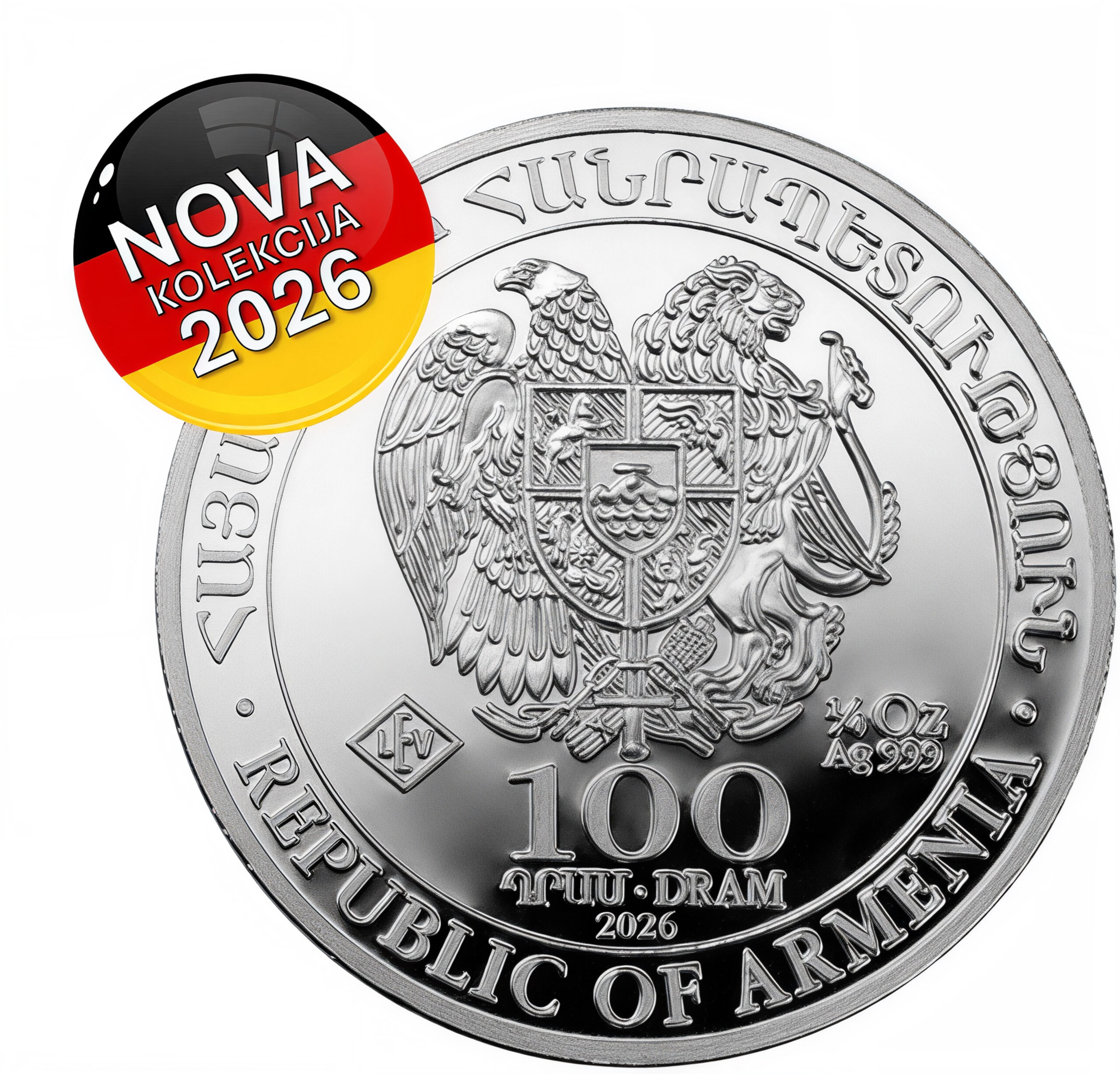 Noina Arka Srebrnjak 1-4 unce